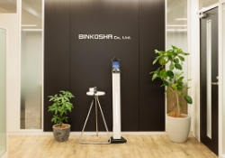 本社のエントランスの様子