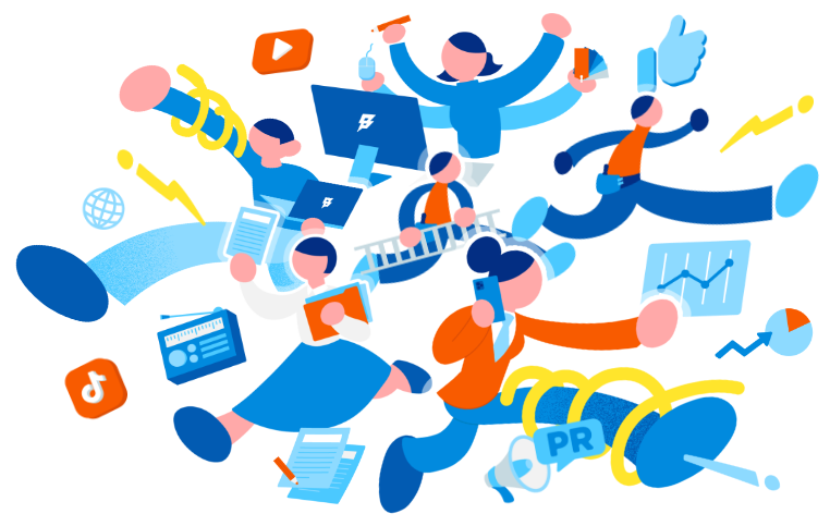 お仕事相関図のイメージ